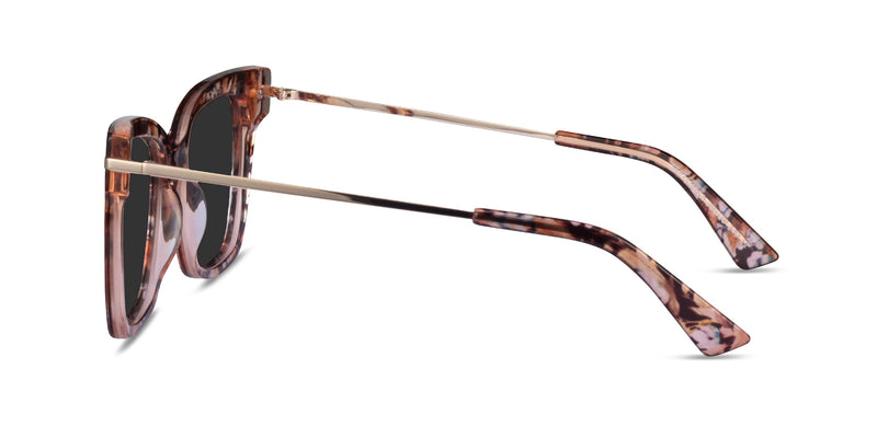 September--Brown Floral Gold