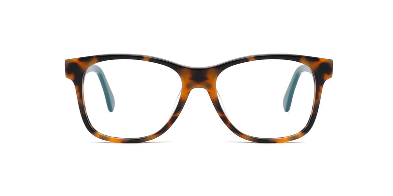 FG1221--Clear White Tortoise Floral