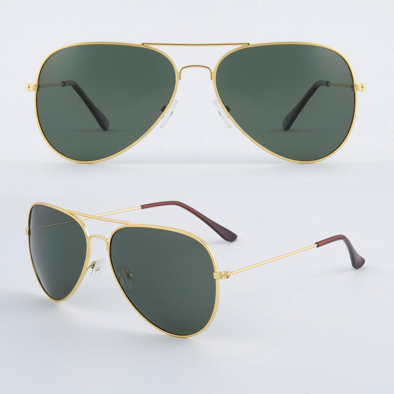 Polarized Lenses Classic High End Sunglasses Oversize Men Driving Sun Glasses For Brand Design Mirror Eyewear Male