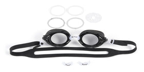 Swim Glasses Colorful--Black