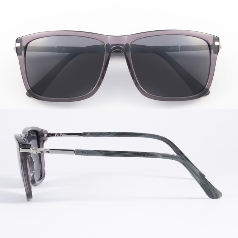 2022 Transparent large frame sunglasses for uv protection thin face