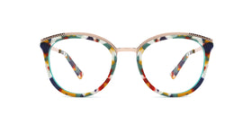 Chilling--Green Floral