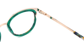 Chilling--Green Floral