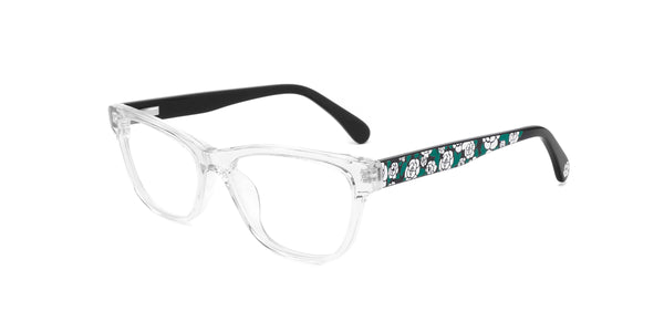FG1223--Clear White Floral