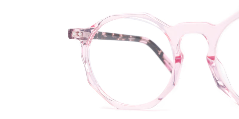 FG1341--Clear Pink Tortoise