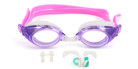 Swim Goggles--Pink