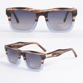 The new 2022 patchwork sunglasses protect against uv rays