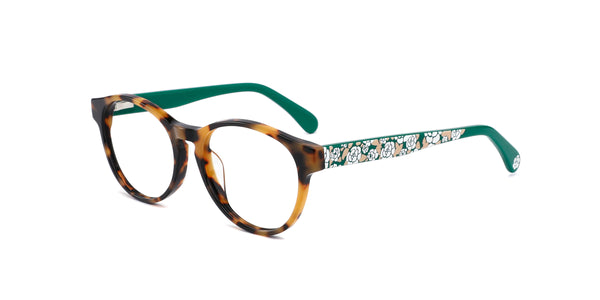 FG1224--Green Tortoise Floral