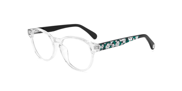 FG1224--Clear White Floral