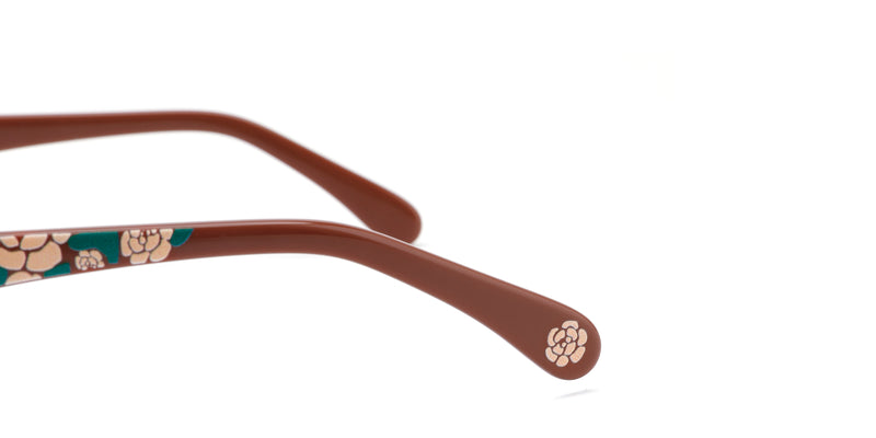 FG1222--Brown Tortoise Floral