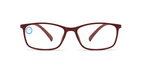 8811/8501 Reading Glasses--Matte Wine Red
