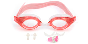 Swim Goggles--Red