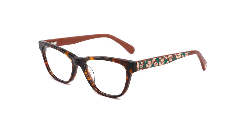 FG1223--Brown Tortoise Floral