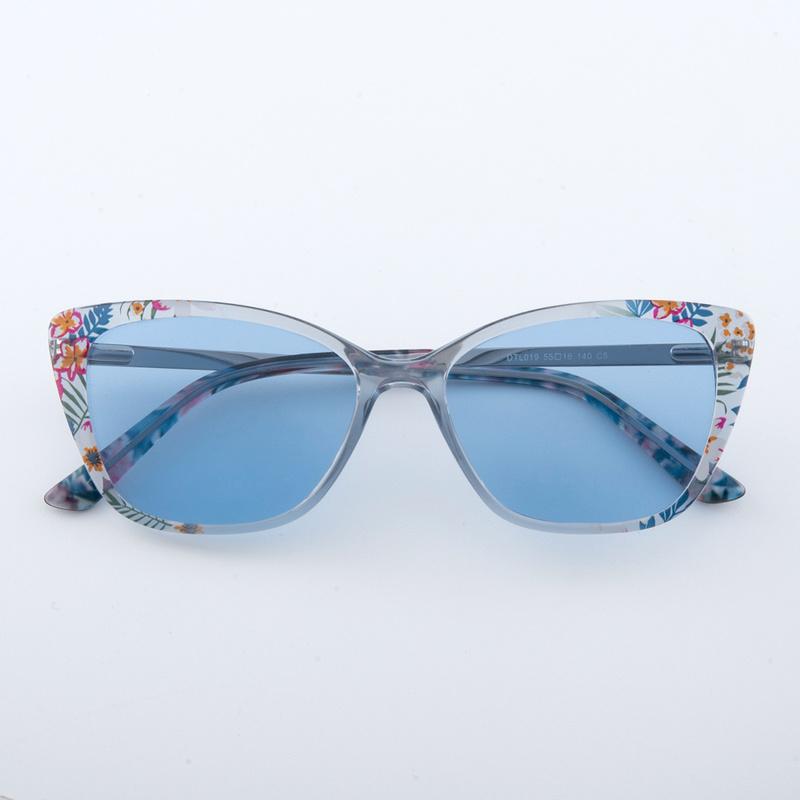 2022 Retro high quality fashion cat eye sunglasses