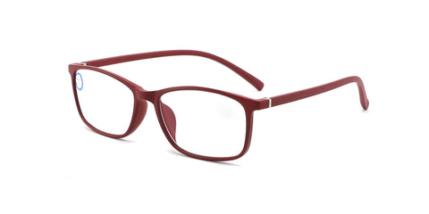 8811/8501 Reading Glasses--Matte Wine Red