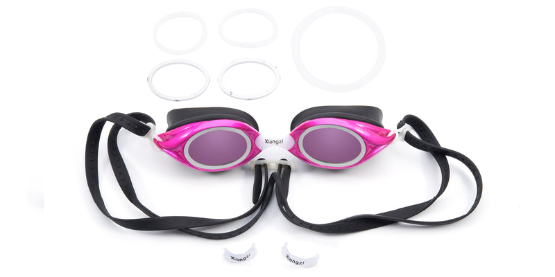 Swim  Goggles Colorful--Pink