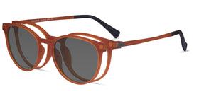 Terminus Clip-On--Matte Orange