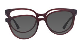 Avenida Clip-On--Burgundy