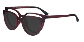 Avenida Clip-On--Burgundy