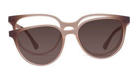 Avenida Clip-On--Crear Brown