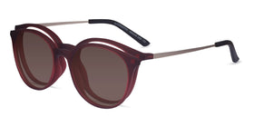 Alternative Clip-On--Matte Burgundy