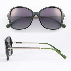 2022 New trendy large-frame sunglasses protect against UV rays Big face show thin