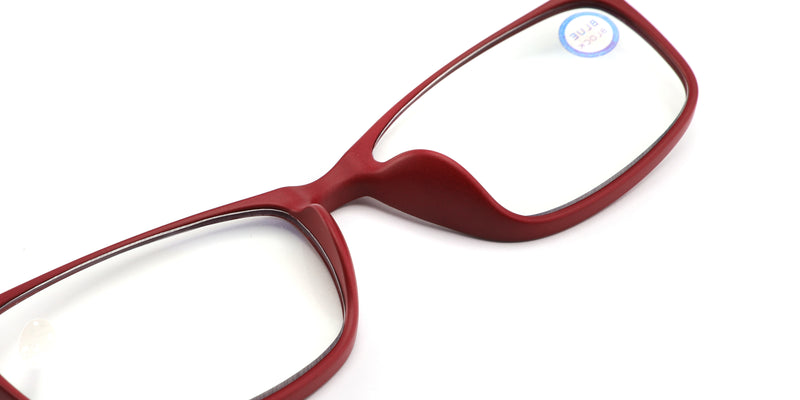 8811/8501 Reading Glasses--Matte Wine Red