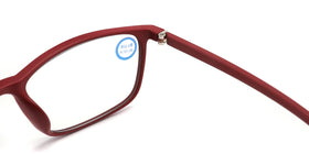 8811/8501 Reading Glasses--Matte Wine Red