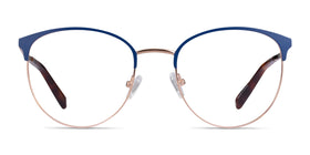 Tracie--Blue  Rose Gold