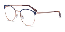 Tracie--Blue  Rose Gold