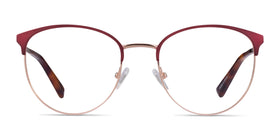 Tracie--Burgundy  Rose Gold