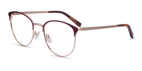 Tracie--Burgundy  Rose Gold