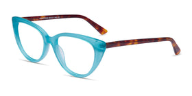 Anastasia--Turquoise & Tortoise