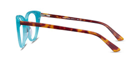 Anastasia--Turquoise & Tortoise