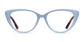 Anastasia--Baby Blue & Tortoise