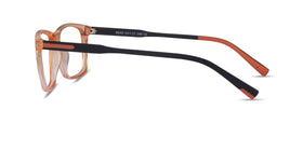 Brad--Clear Orange Black