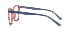 Identical--Clear Pink & Clear Blue
