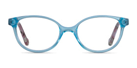 Grenadine--Clear Blue Floral