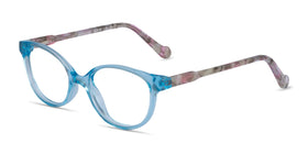 Grenadine--Clear Blue Floral