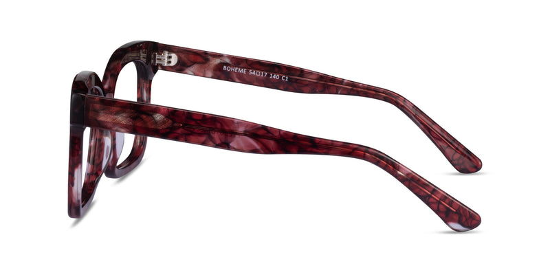 Boheme--Shiny Red Floral