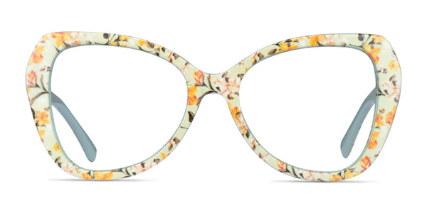 Superbloom--Light Green Floral