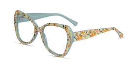 Superbloom--Light Green Floral