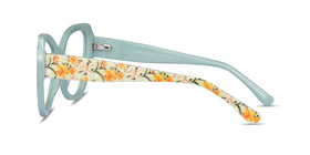 Superbloom--Light Green Floral