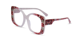 Amaryllis--Red Floral Nude