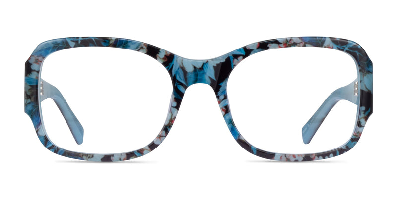 Viola--Blue Floral