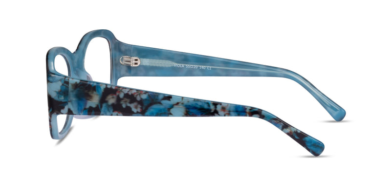 Viola--Blue Floral
