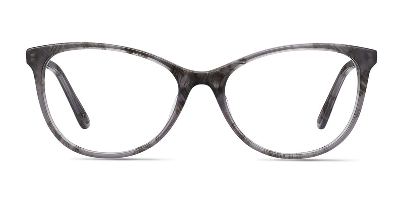 Cat's Meow--Gray Floral