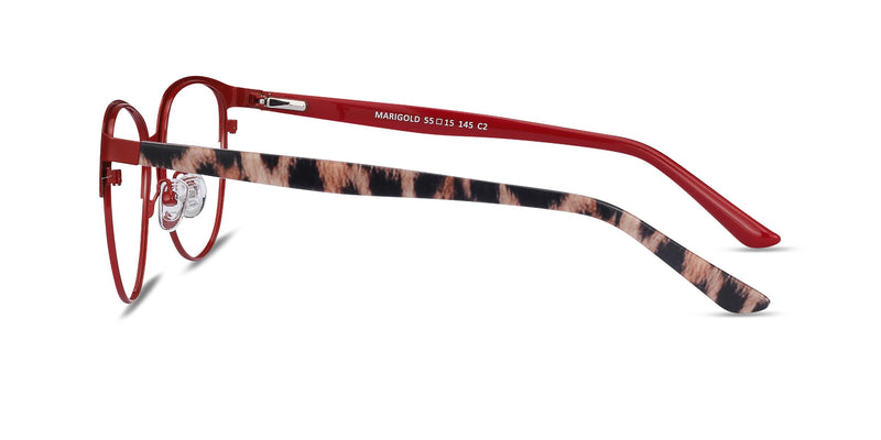 Marigold--Red & Leopard