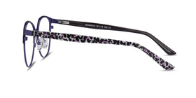 Marigold--Purple & Leopard