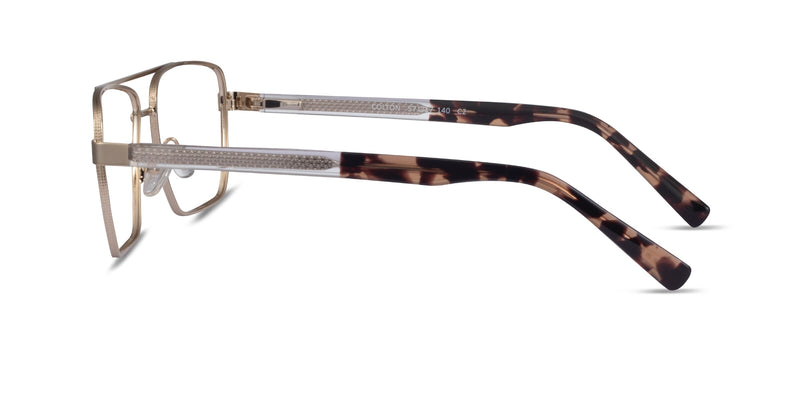 Colton--Gold, Clear & Tortoise